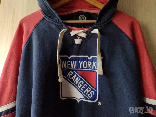 NHL New York Rangers - Hoodie , мъжки  суичър , снимка 2 - Суичъри - 52267362