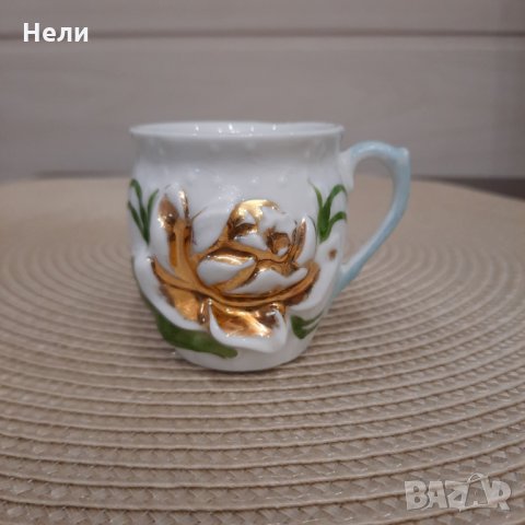 Старинна чаша за кафе - АНТИКА, снимка 8 - Антикварни и старинни предмети - 14414379