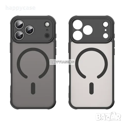 Apple iPhone 18 Pro Max / 18 Pro / 17 Pro Max / 17 Pro / FROSTED MAGSAFE Матов кейс гръб, снимка 8 - Калъфи, кейсове - 56120314