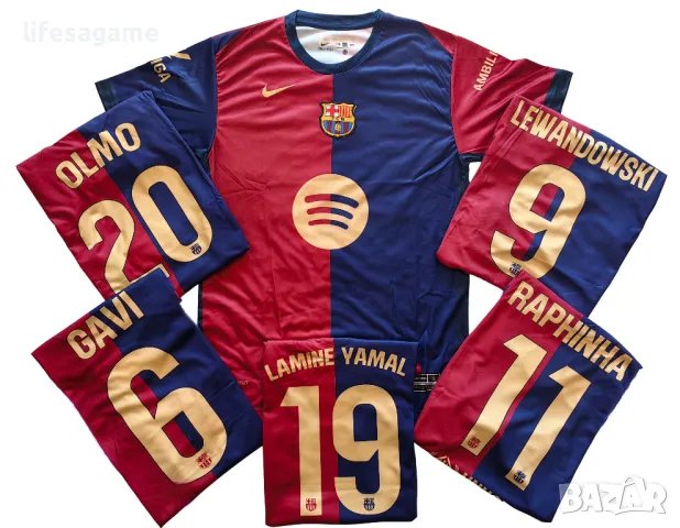 Детско - юношески футболен екип Барселона Гави комплект Barcelona тениска Gavi , снимка 3 - Детски комплекти - 48716531