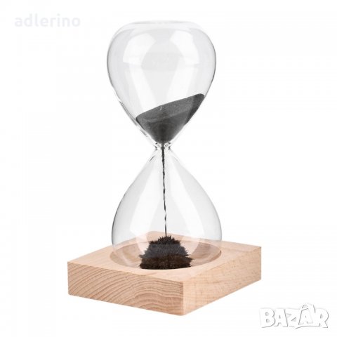 Магнитен пясъчен часовник, уникален пясъчен часовник, оригинален подарък Пясъчен часовник