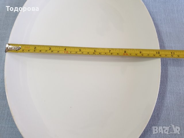 Голямо порцеланово плато-Бавария, снимка 3 - Чинии - 35598645