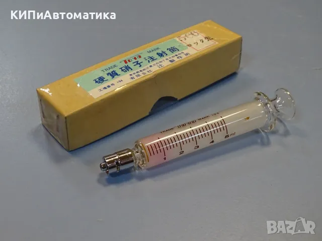 стъклена спринцовка TSFJ TOYO 5CC Hard Glass Syringe Barrel 5ml
