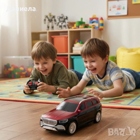 Радиоуправляема кола Mercedes-Benz Maybach GLS – луксозен коледен подарък за деца, снимка 2 - Коли, камиони, мотори, писти - 52812609