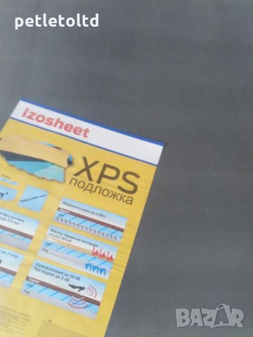 XPS Подложка за ламинат (5 кв.м.), снимка 2 - Други - 30461316