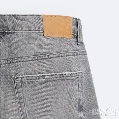 Нови мъжки къси дънки Zara, размер 36, снимка 6 - Къси панталони - 54227329