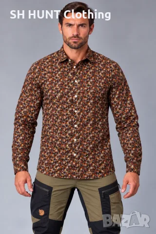 OSCAR JACOBSON HUNTING Shirt размер S за лов риза - 237