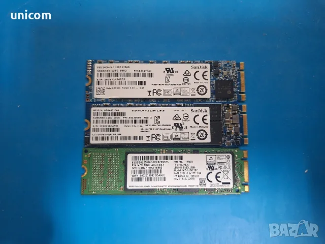 128GB SSD m.2 100% работещ