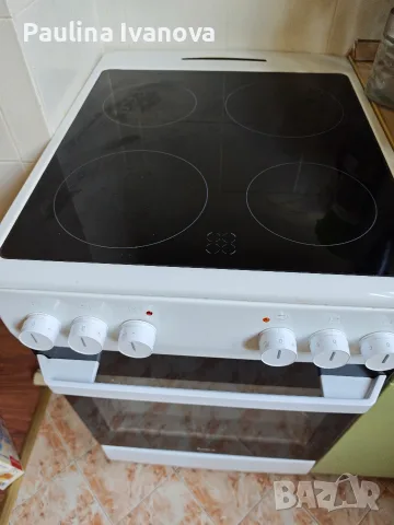 Готварска печка Amica 508CE2.20EP(W)., снимка 2 - Печки, фурни - 56130986