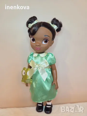 Кукла Тиана (Принцесата и жабокът)
42см.
Оригинална кукла на Дисни 
55лв.
, снимка 8 - Кукли - 50425771