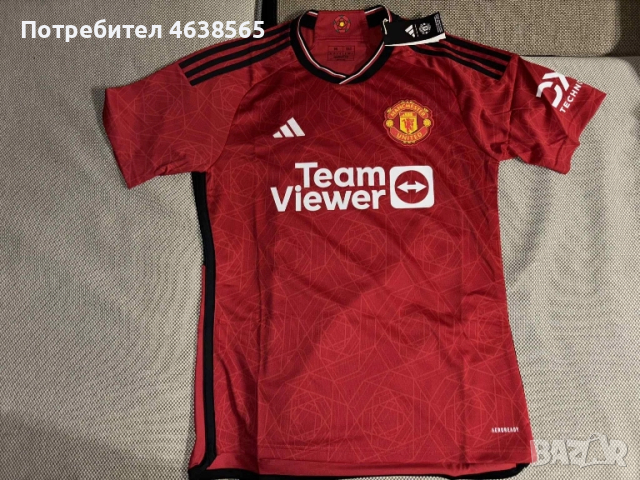 Нова футболна тениска на Manchester Unated