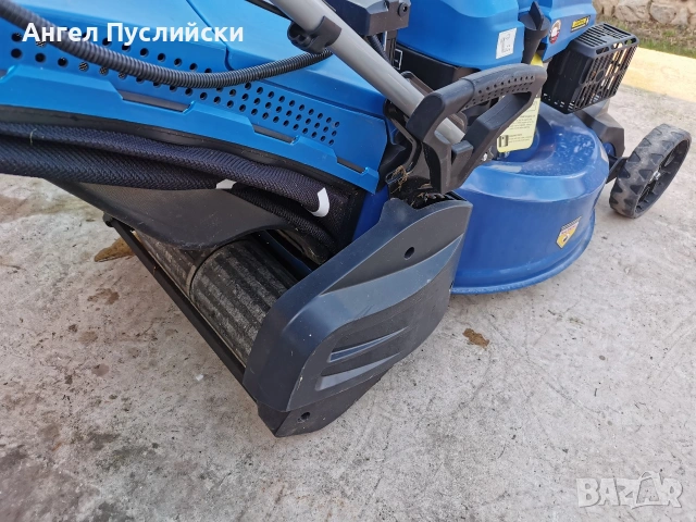 Hyundai косачка 196 кубика с валяк, снимка 4 - Градинска техника - 54058922