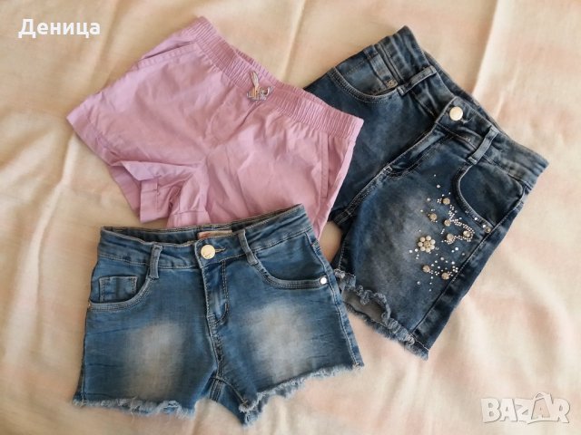 Лот къси панталонки за 6-7 год. момиченце