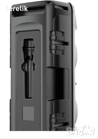 % Нова ZQS 8210 2х8 120W 6500mah 2 микрофона ПРЕНОСИМА КАРАОКЕ КОЛОНА От вносител 12 месеца гаранци, снимка 12 - Тонколони - 53165296