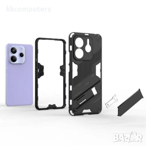 Xiaomi Redmi Note 14 5G Punk Armor Удароустойчив Калъф и Протектор, снимка 7 - Калъфи, кейсове - 50904041