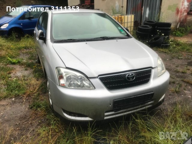 Toyota corolla 2.0d4d 116к.с. на части