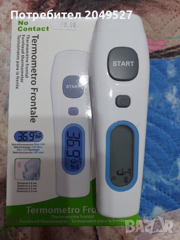 Безконтактен термометър , снимка 2 - Други - 42441165