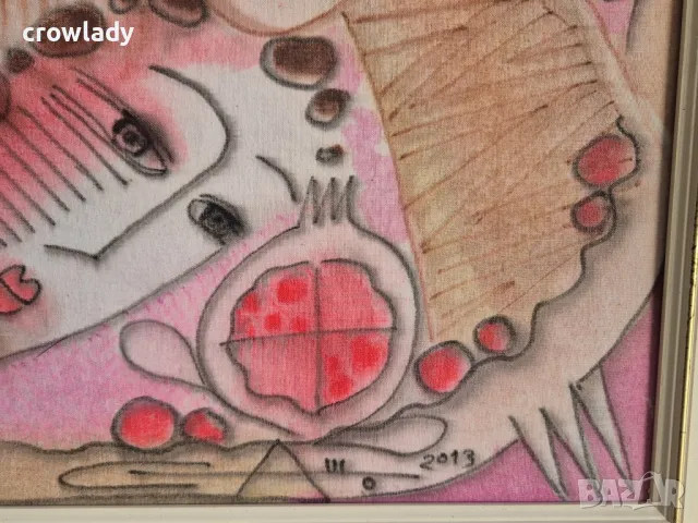 Александър Терзиев Орнаменти Лица 2013г. ученик на Казаков  , снимка 6 - Картини - 47874598