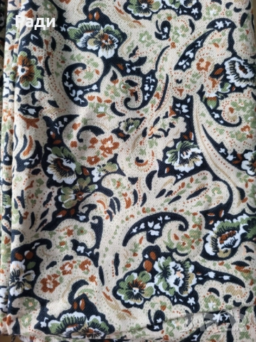 Продавам платове за рокля кафяви с цветя , снимка 5 - Други - 49882621