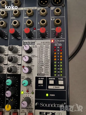 Soundcraft професионален миксер пулт , снимка 5 - Ресийвъри, усилватели, смесителни пултове - 55972622