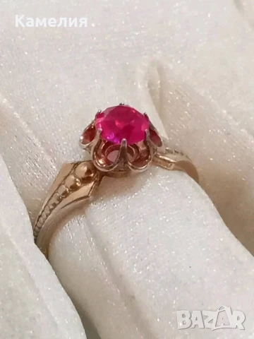 Руско сребро, снимка 2 - Пръстени - 50620877