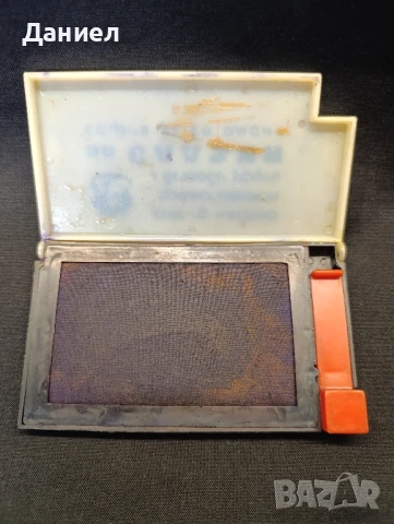 Соц мастилница за печат , снимка 2 - Антикварни и старинни предмети - 51077146