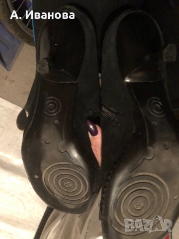 Дамски ботуши естествен велур Kilah, снимка 5 - Дамски ботуши - 30634515