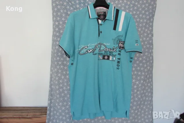 Нова мъжка маркова тениска Valentino V Zone Garavani  DREAMERS блуза Camp David 90 години, снимка 9 - Тениски - 55824805