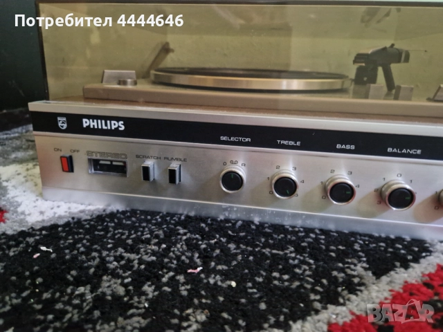 Philips 22 GF 560 с тонколони, снимка 9 - Грамофони - 51921450