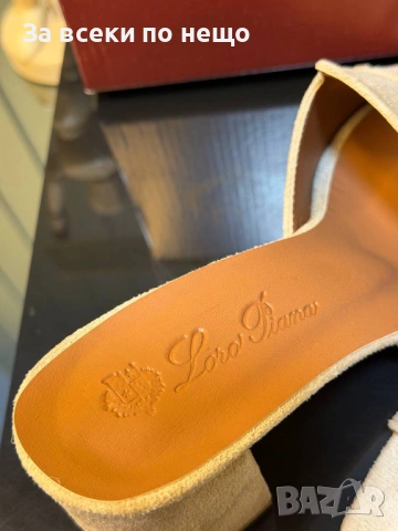 Loro Piana Дамски Чехли На Ток Лоро Пиана - Различни Цветове Код SK1338, снимка 4 - Чехли - 54315920
