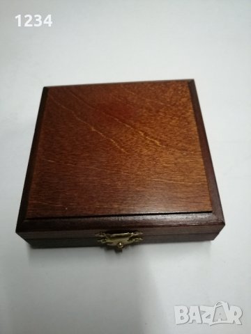 Дървена кутия 10 см. , снимка 2 - Други стоки за дома - 31497419
