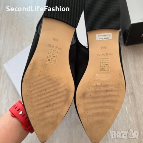 Дамски балеринки Nine West номер 37 , снимка 3 - Дамски елегантни обувки - 52598316