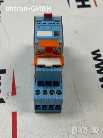 Реле RELECO LR38486  QR-C  24V 5A contacts, снимка 2 - Друга електроника - 47374280