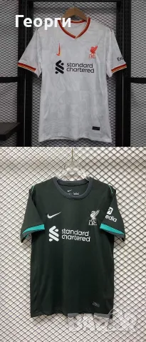 Футболни тениски на Ливърпул / Liverpool , снимка 13 - Тениски - 55926719