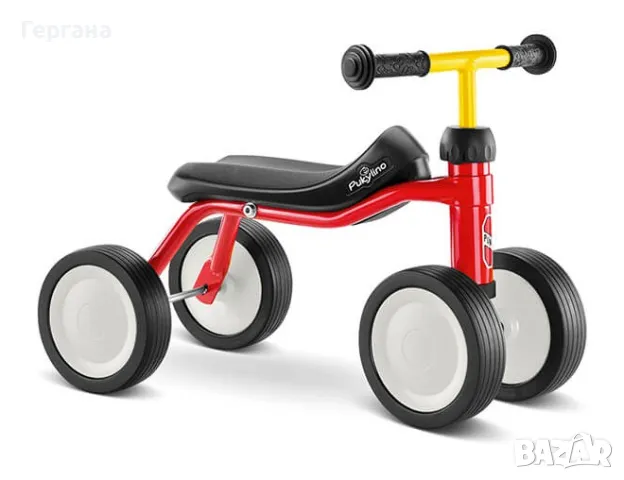 Колело С 4 КОЛЕЛА PUKY WUTSCH – червено като ново, снимка 1