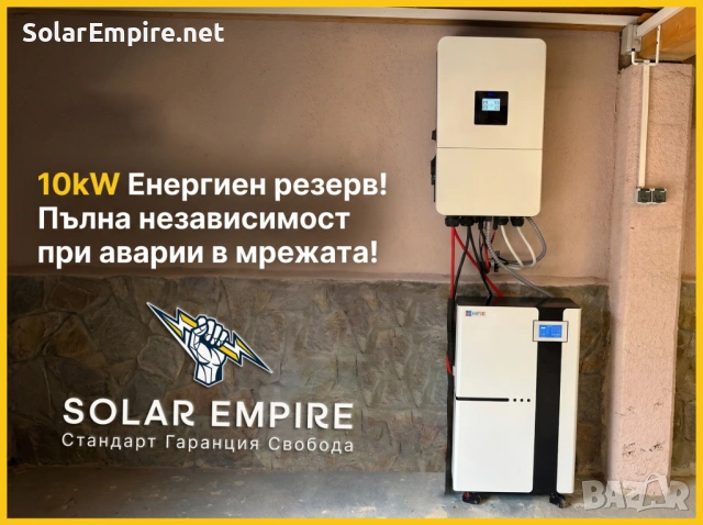 Соларна инсталация за къща Бургас — Проект и монтаж | Solar Empire, снимка 4 - Електро услуги - 54329250