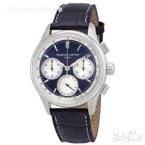 Мъжки часовник FREDERIQUE CONSTANT Flyback Chrono Auto НОВ - 7199.99, снимка 1