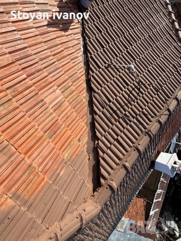 Боядисване на покриви метални конструкции веранди фасади и всички видове вътрешни бои, снимка 2 - Ремонти на покриви - 52031842