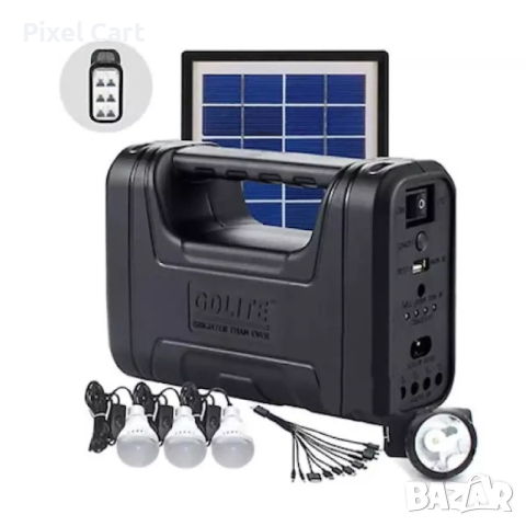 Соларна система за осветление, снимка 1 - Соларни лампи - 44913909