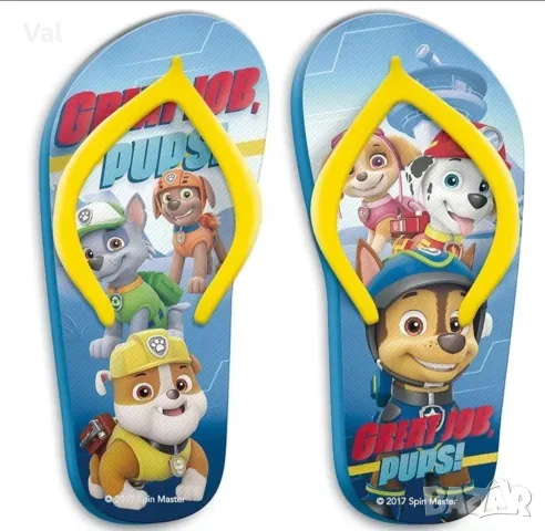 Детски плажни чехли Paw Patrol размер 23/24