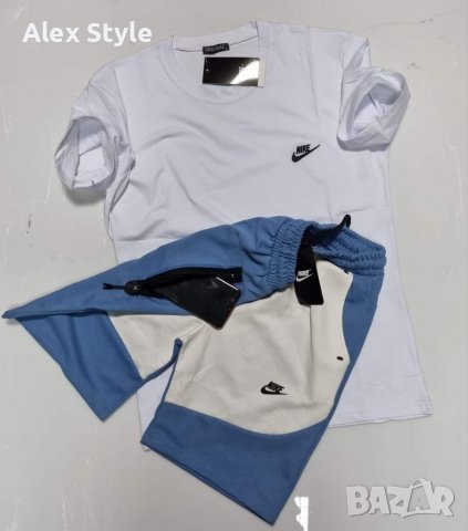Мъжки летни екипи Nike Tech Fleece в 4 цвята, снимка 2 - Спортни дрехи, екипи - 39273433