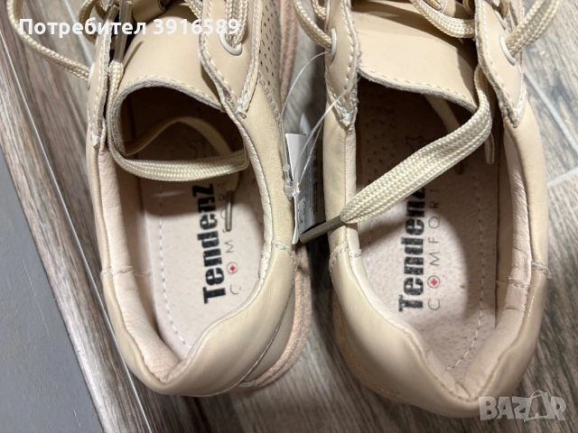 Дамски маратонки естествена кожа, снимка 2 - Дамски ежедневни обувки - 54271353