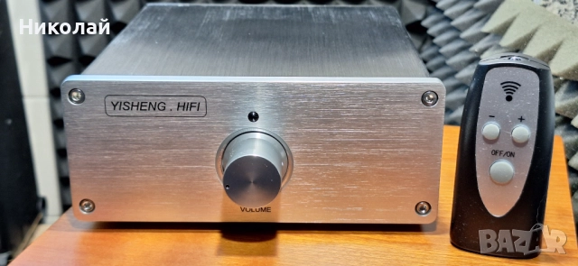 предусилвател с ДИСТАНЦИОННО пасивен RCA / XLR