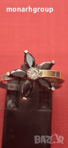 Сребърен пръстен, снимка 2 - Пръстени - 54062931