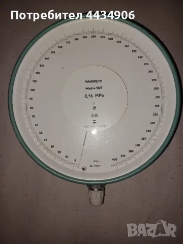 Манометри, образцови, тип МО, модел 1227, кл. 0,15