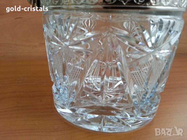 Ретро кристална ледарка , снимка 7 - Антикварни и старинни предмети - 29631145