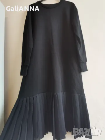 СТРАХОТНА РОКЛЯ ЕФЕКТЕН МОДЕЛ 2XL-3XL, снимка 5 - Рокли - 50338648