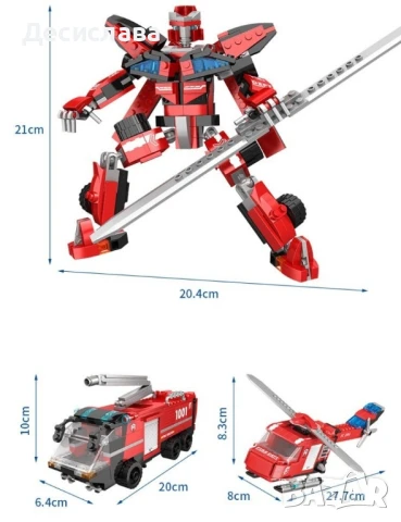 Детска играчка робот трансформарс - wj8, снимка 3 - Коли, камиони, мотори, писти - 47724630