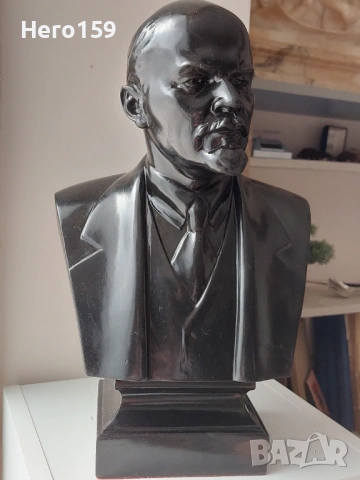 СССР-Много рядък бюст(-папиемаше) на В.И.Ленин/автор Иван Дмитриевич Шадр-1926 год., снимка 13 - Антикварни и старинни предмети - 54328639