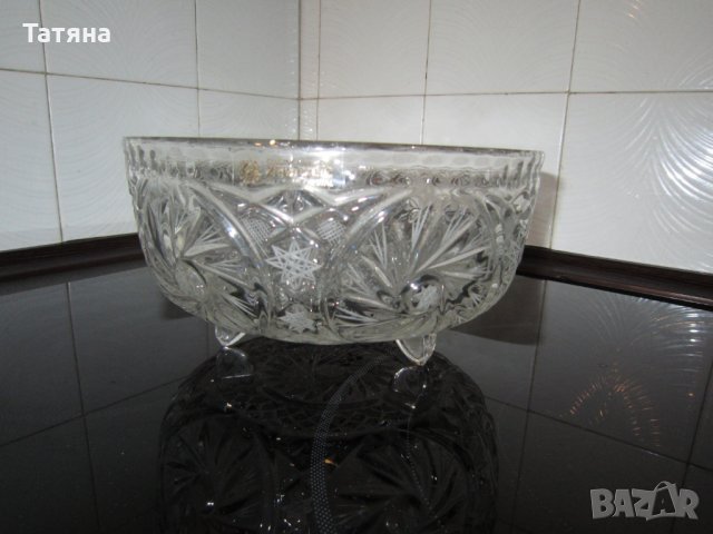   КРИСТАЛНИ ЧАШИ ; КУПИ;  КОШНИЦА; БОХЕМИЯ -ЧЕХИЯ;, снимка 7 - Чаши - 34317980